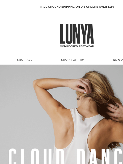 lunya newsletter: PANTONE DECIDED