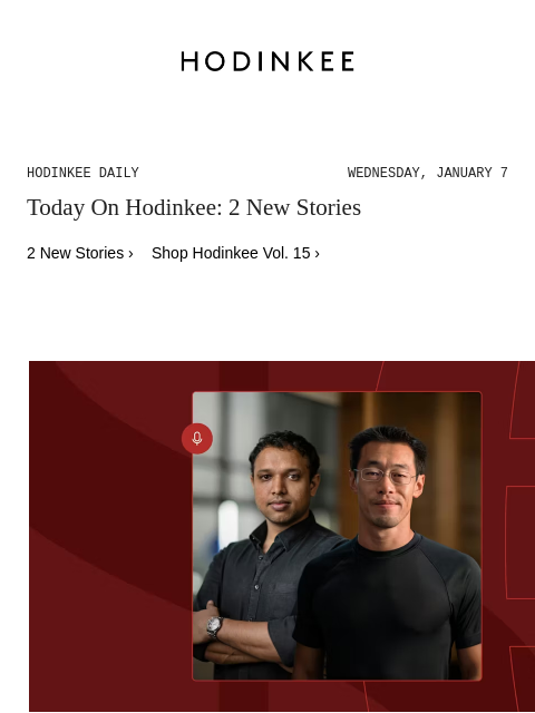 hodinkee newsletter: Hodinkee Daily | 01/07/2026