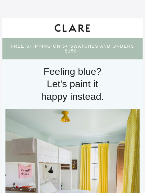 clare newsletter: Paint your way to happiness in 2026 🎨✨