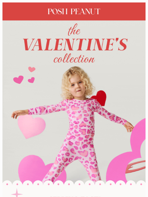 poshpeanut newsletter: 🌹❤️ Selling FAST: The Valentine's Collection