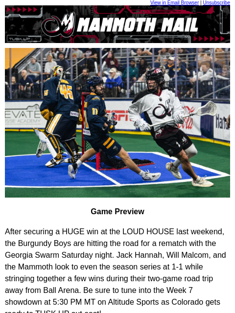 thecoloradomammoth newsletter: 🦣Road Trip!