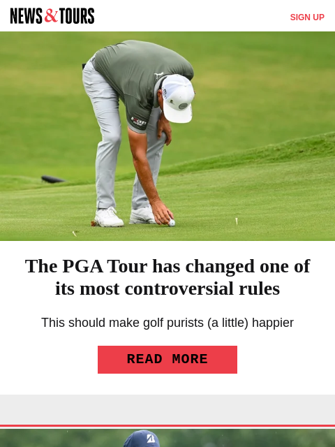 golfdigest newsletter: PGA of America announces surprise resignation
