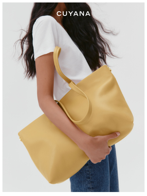 cuyana newsletter: New January Collection