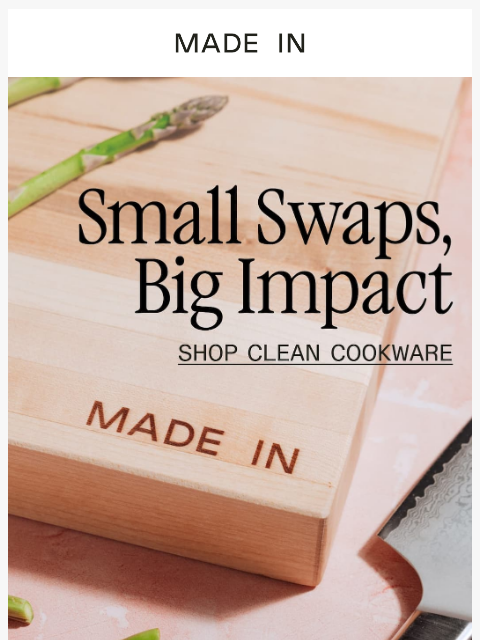 madeincookware newsletter: Make These 2 Swaps for 2026