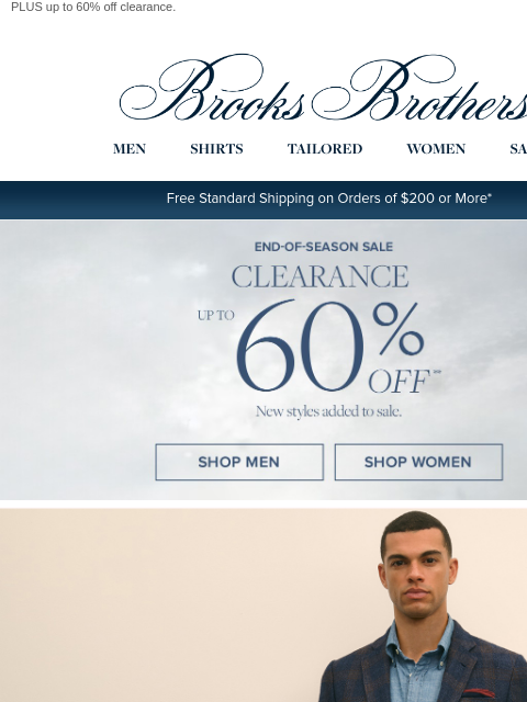 brooksbrothers newsletter: New in: your go-to office attire