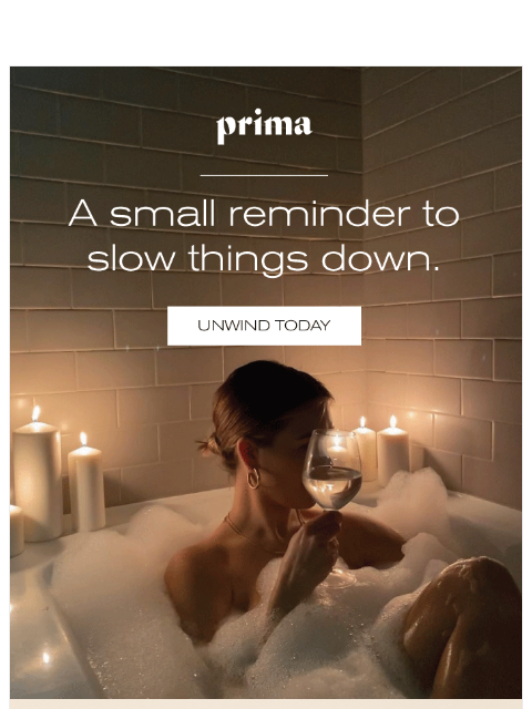 prima newsletter: Happy National Bubble Bath Day