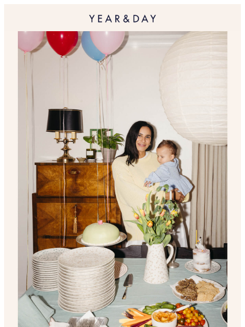 yearandday newsletter: Supper Club, birthday edition