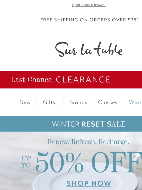 surlatable newsletter: 🌟 Best in Cooking: Countertop Champions.