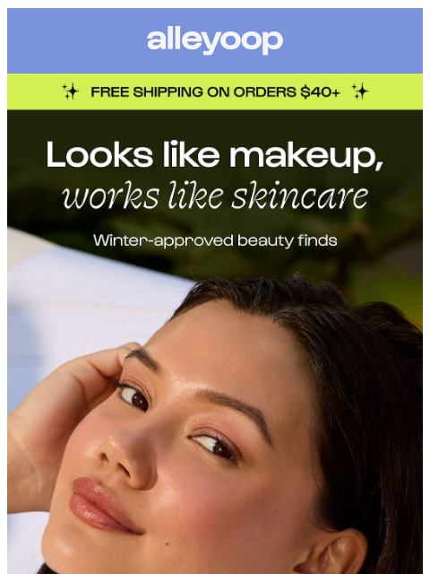 meetalleyoop newsletter: Winter skin-approved ❄️💄