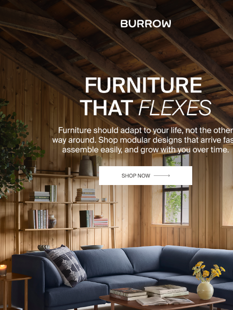 burrow newsletter: Because life moves fast