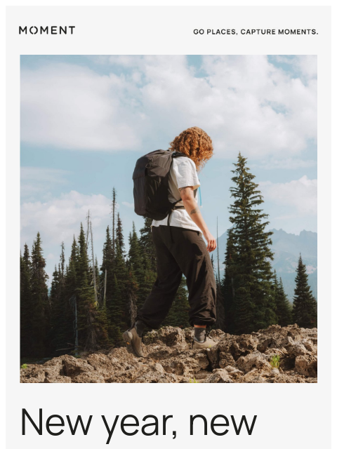 shopmoment newsletter: Gear to Jumpstart Your 2026 Goals