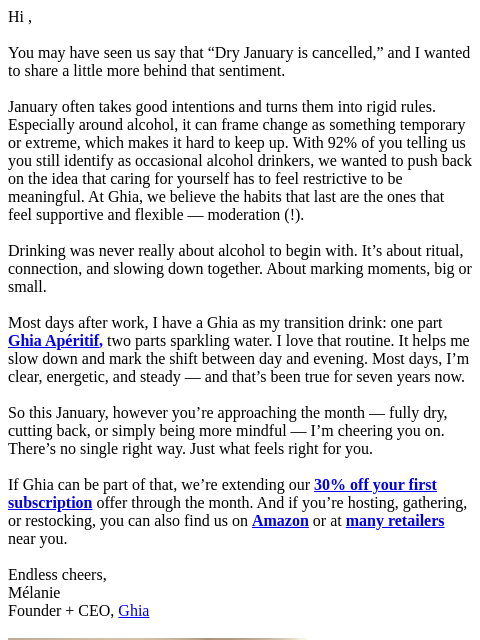 drinkghia newsletter: Let's talk about Dry January ...