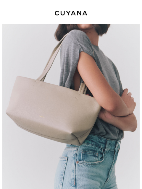 cuyana newsletter: New to the Easy Zipper Family