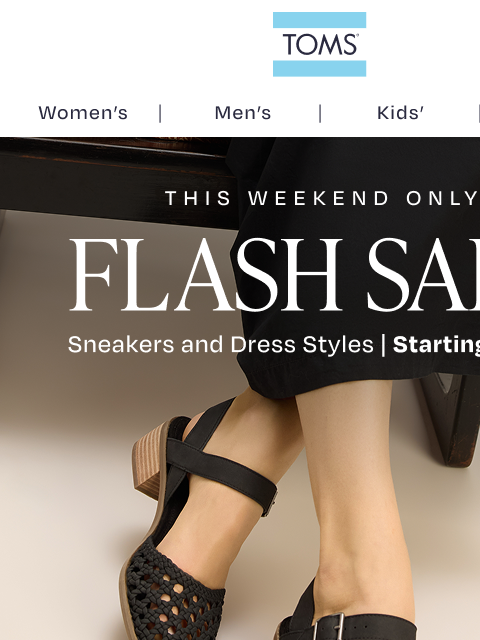 toms newsletter: Heels for a Steal—Starting at $30