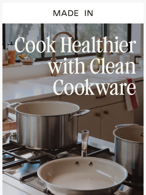 madeincookware newsletter: Want to Cook Healthier? Take a Look At Your Cookwa...
