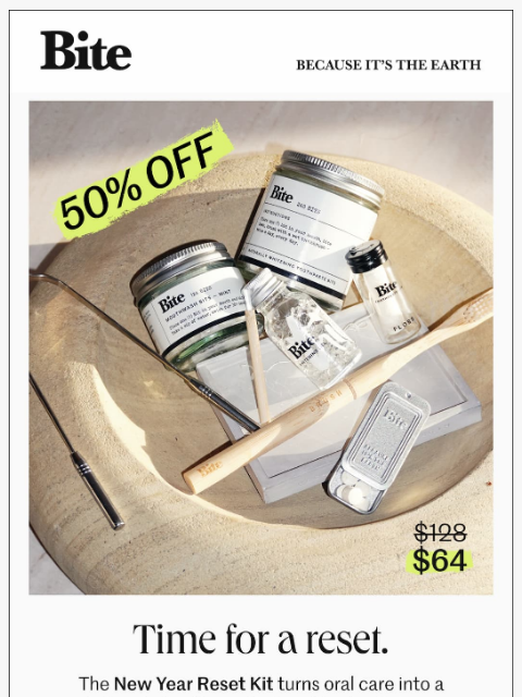 bitetoothpastebits newsletter: "The dentist gives rave reviews."