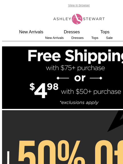 ashleystewart newsletter: When you need to be THAT GIRL 💅50% off MAXI DRESS...