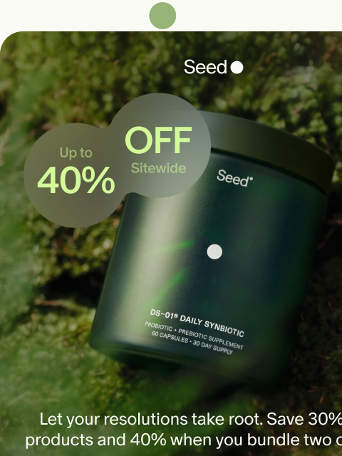 seed newsletter: Healthy gut, healthy you.