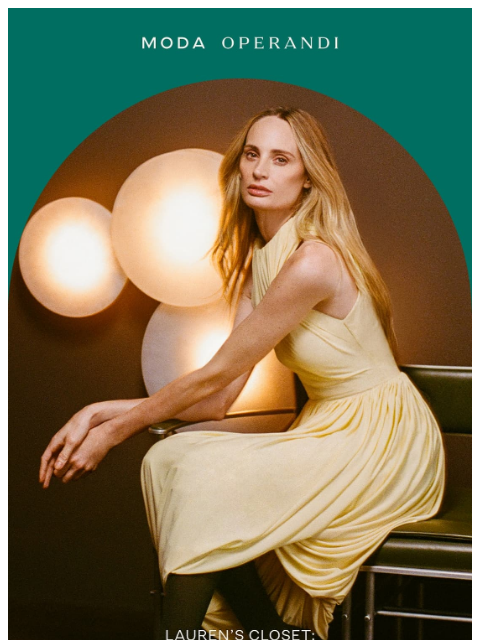 modaoperandi newsletter: Resolutions Worth BREAKING