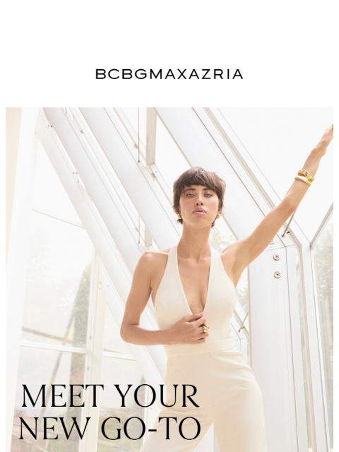 bcbg newsletter: New in Now: Marisol Jumpsuit