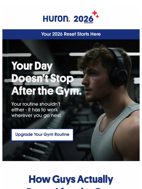 usehuron newsletter: Gym done. Now what?