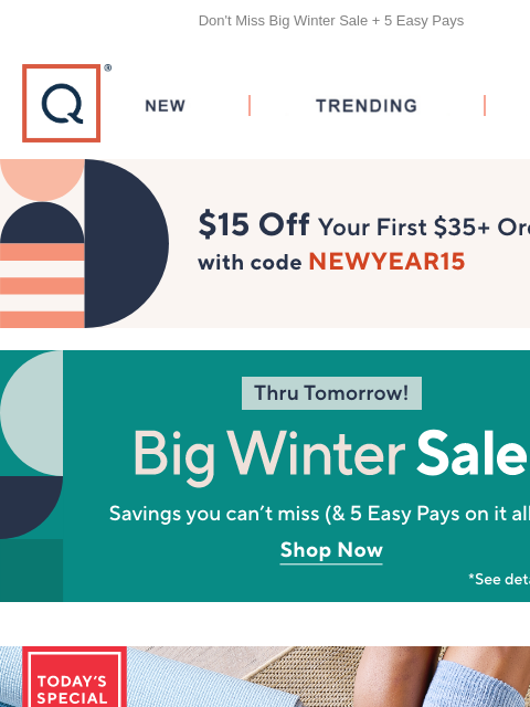 Don't Miss Big Winter Sale + 5 Easy Pays QVC New TRENDING DEALS Unlock $15 off Your First Purchase winter sale Tommie Copper TSV deals BlingSting Set of 2 Fashion Pepper Sprays with Key Ring