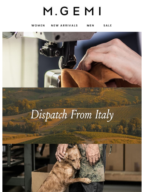 mgemi newsletter: Dispatch From Italy