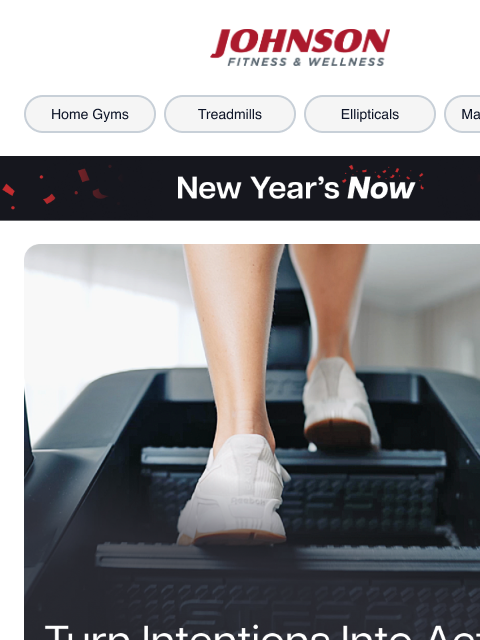 johnsonfit newsletter: Resolutions Thrive with the Right Foundation