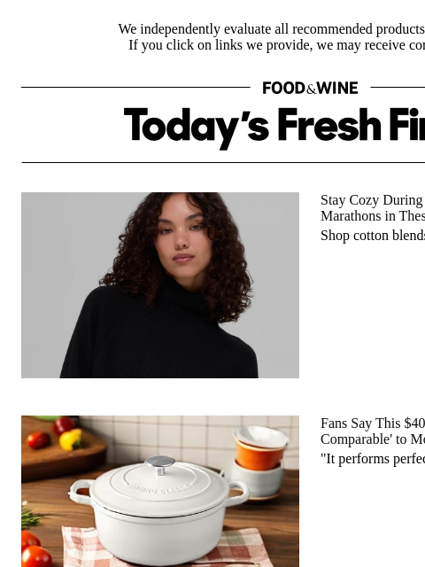 foodandwine newsletter: Psst! The Dutch Oven That 'Performs Perfectly' Is ...