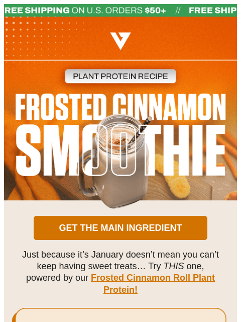 vedgenutrition newsletter: Staying frosty today? 🥶