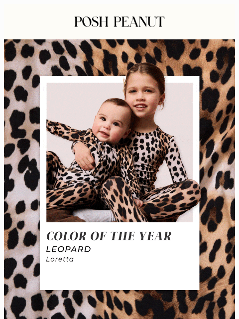 poshpeanut newsletter: The Posh Color of the Year 🐆