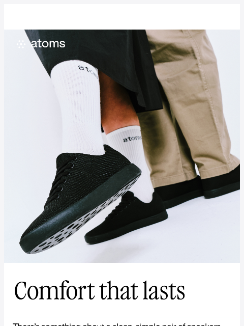 atoms newsletter: For those who like the classics 🖤🤍