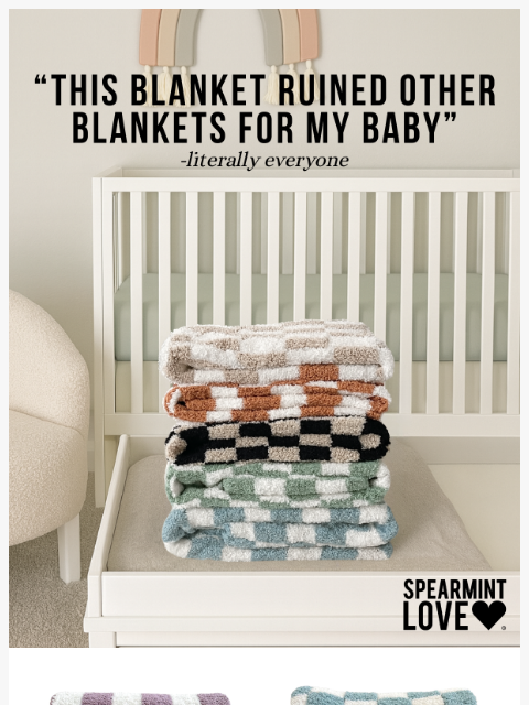 spearmintlove newsletter: "This Blanket Ruined Other Blankets for My Baby"