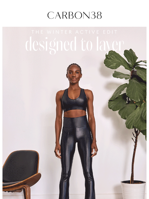 carbon38 newsletter: Your winter layering guide