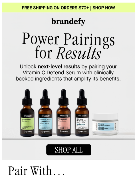 brandefyskin newsletter: Unlock next-level results