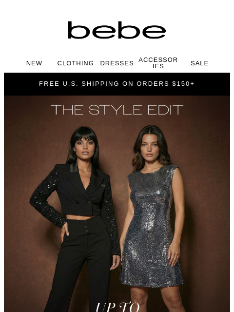 bebe newsletter: ICYMI ➡️ Up to 75% off