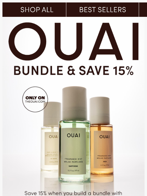 theouai newsletter: Building a bundle just got better