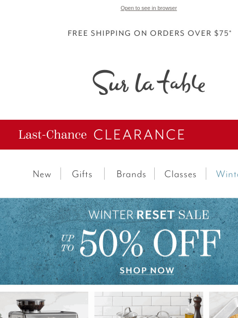 surlatable newsletter: 👩‍🍳 Weekend Deals for Every Cook