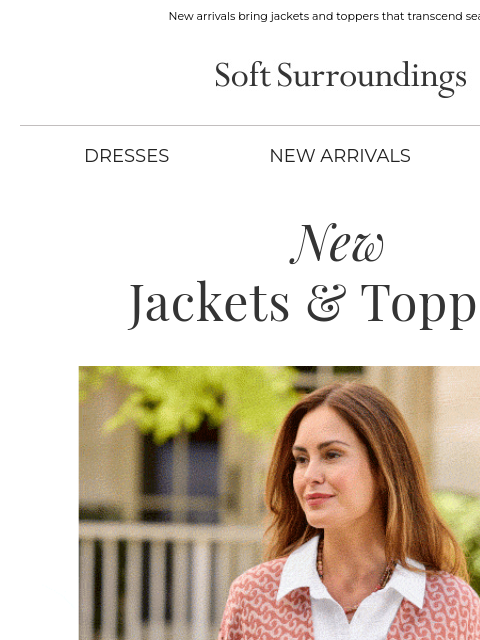 softsurroundings newsletter: Can't Top This