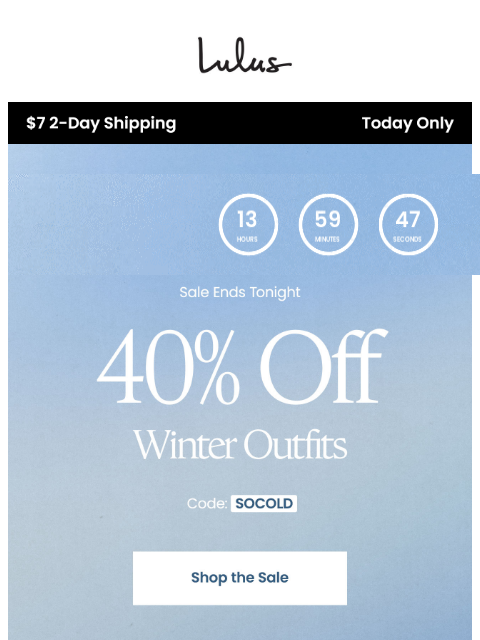 Last day to save 40% on thousands of winter outfits. ͏ ͏ ͏ ͏ ͏ ͏ ͏ ͏ ͏ ͏ ͏ ͏ ͏ ͏ ͏ ͏ ͏ ͏ ͏ ͏ ͏ ͏ ͏ ͏ ͏ ͏ ͏ ͏ ͏ ͏ ͏ ͏ ͏ ͏ ͏ ͏ ͏ ͏ ͏ ͏ ͏ ͏ ͏ ͏ ͏ ͏ ͏ ͏ ͏ ͏ ͏ ͏ ͏ ͏ ͏ ͏ ͏ ͏ ͏ ͏ ͏ ͏ ͏ ͏ ͏ ͏ ͏ ͏ ͏ ͏ ͏ ͏ ͏ ͏