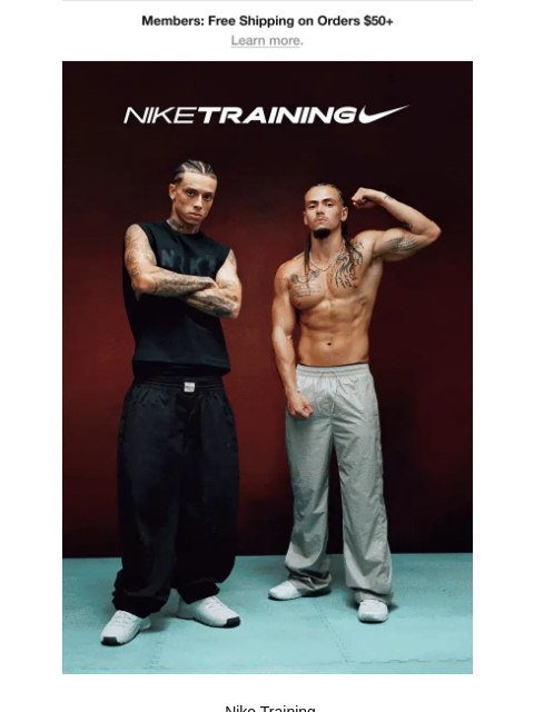 nike newsletter: Hard Launch Your Hard Work