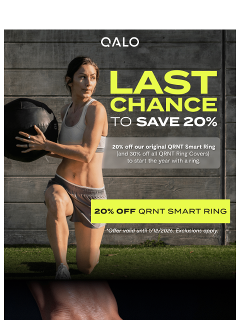 qalo newsletter: Smart ring, smarter price