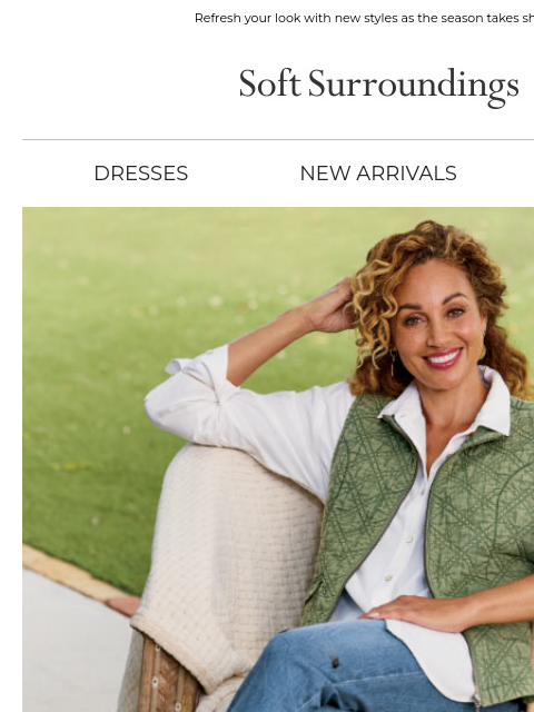 softsurroundings newsletter: 100+ New Arrivals Just Landed
