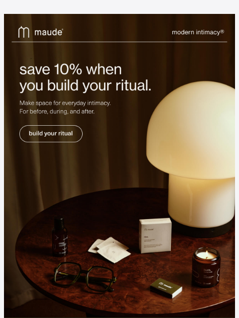 getmaude newsletter: the more you add, the better it gets.