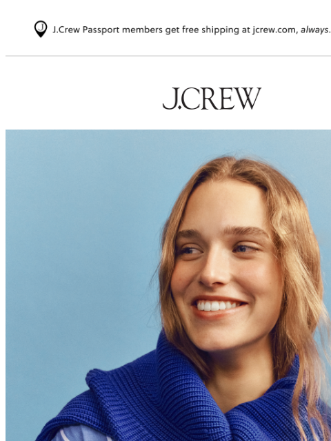 jcrew newsletter: The 2026 shirt refresh