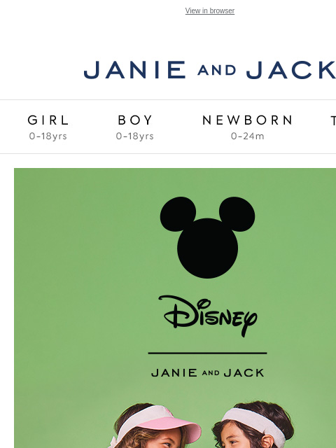 Discover our new collection. View in browser Stores Janie and Jack Girl Boy Newborn Tween Janie and Jack Girl Boy Newborn Tween Girl Boy Newborn Girl Newborn Boy Accessories Sale Gift Services Refer A