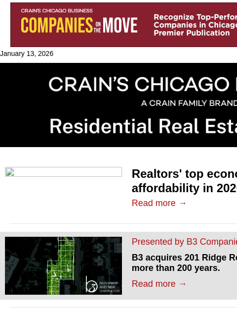 crainalerts newsletter: What to expect from this year's housing market