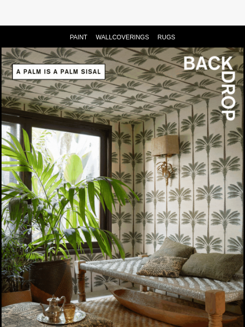 backdrophome newsletter: MORE THAN FOUR WALLS