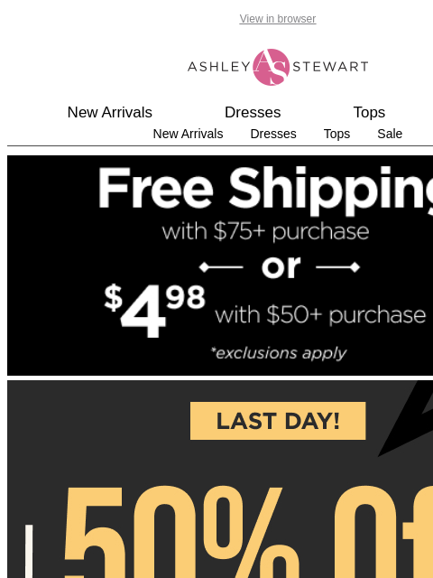 ashleystewart newsletter: Trending: Winter-approved maxi dresses at 50% off ...