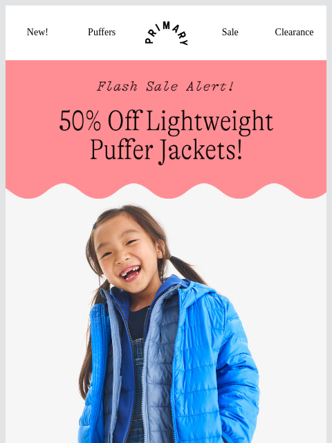 primary newsletter: ICYMI ⚡Under $35 Lightweight Puffer Jackets⚡